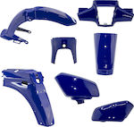 Roc Motorcycle Plastic Set for Honda GLX Blue