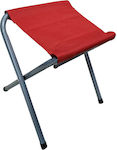 Stool Beach Aluminium Red