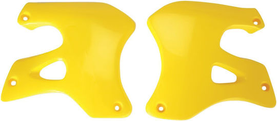 UFO Protecție radiator motocicletă Galben