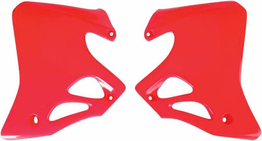 UFO Προστατευτικό Ψυγείου Μοτοσυκλέτας Honda CR 125 Κόκκινο