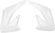 UFO Motorcycle Radiator Protector Honda CRF 450 White