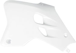 UFO Motorrad-Kühlerschutz Yamaha YZ 80 Weiß