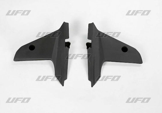UFO Motorrad-Kühlerschutz Honda CR 125 Schwarz