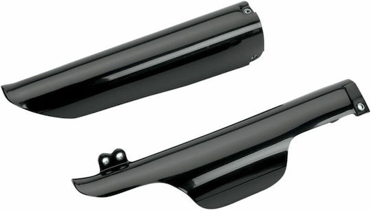 UFO Motorcycle Front Suspension Protectors Husqvarna WR Yamaha WR 250 Black