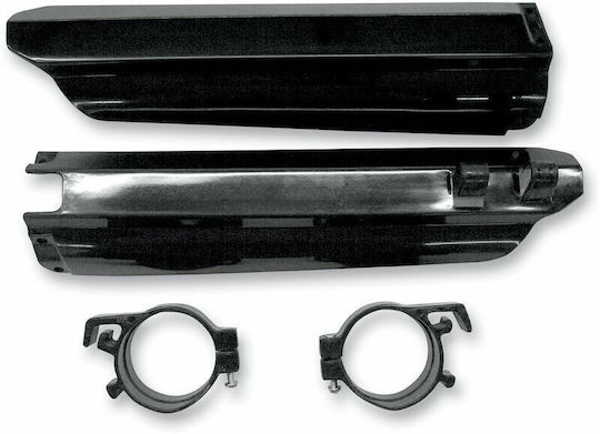 UFO Motorcycle Front Suspension Protectors Yamaha YZ 125 / YZ 250 Black