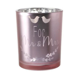 Heaven Sends Glass Candle Holder