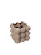 Espiel Candle Holder suitable for Tealights Ceramic in Beige Color 13.5x13cm 1pcs
