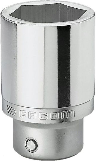 Facom Căpăcel Hexagonal Priza cu Patrat de Prindere 3/4" Diametru 19mm 1buc