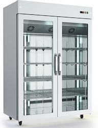 Dominox Selbstbedienungs-Kühlschrank Display-Kühlschrank 1180lt Dominox Selbstbedienungs-Kühlschrank Display-Kühlschrank 1180lt
