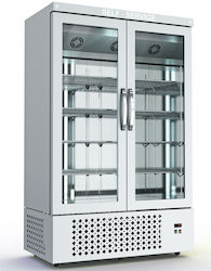 Dominox Selbstbedienungs-Kühlschrank Display-Kühlschrank 1080lt Dominox Selbstbedienungs-Kühlschrank Display-Kühlschrank 1080lt