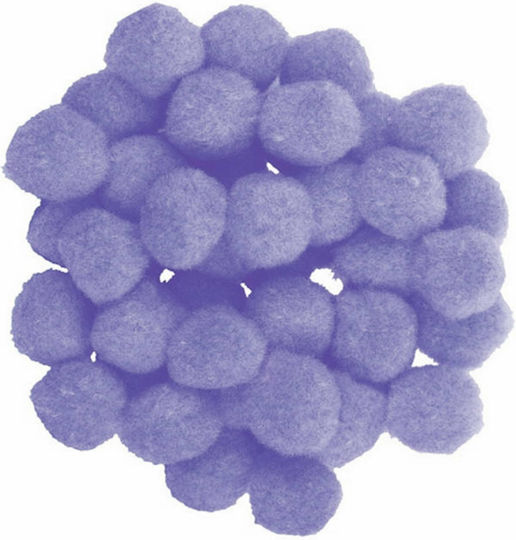 I-Mondi Pom Pom Artizanat cu Diametru 25mm Set 50buc