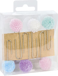 Knorr Prandell Pom Pom Handwerk Mehrfarbig Set 6Stück