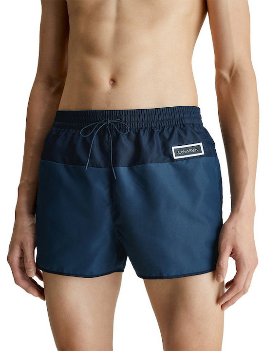 Calvin Klein Мъжки бански плажни шорти син