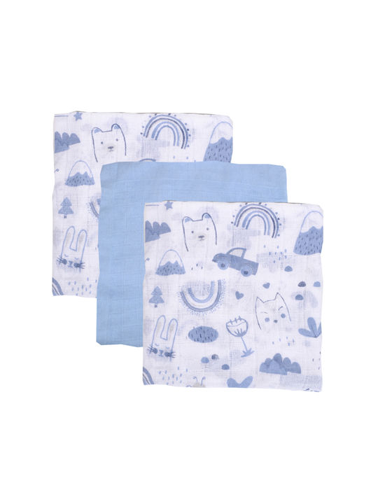 Gamberritos Kids Forest Muslin Swaddle Wraps Li...