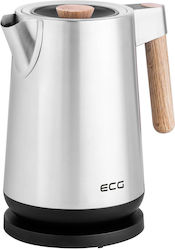 ECG Fierbător 1.7lt 2200W Argintiu