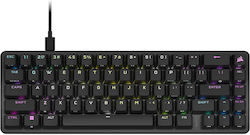 Corsair K65 Pro Mini Gaming Μηχανικό Πληκτρολόγιο 65% με Corsair OPX διακόπτες και RGB φωτισμό (Αγγλικό US)