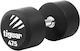 Tiguar Haltere Rotund Din Cauciuc 1 x 47.5kg