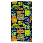 Dino Team Kids Beach Towel Dinosaurs 140x70cm