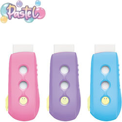 Keyroad Γόμα για Μολύβι Pastel Smile (Διάφορα Χρώματα) (1 Συσκευασίες)
