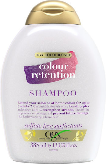 OGX Colour Retention Σαμπουάν Ενυδάτωσης & Διατήρησης Χρώματος για Βαμμένα Μαλλιά 385ml