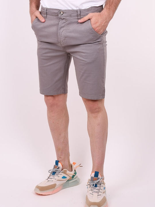 Clever Men's Shorts Chino Gray