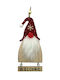 Ornament suspendat Pitic Din lemn Multicolor 1x6.5buc