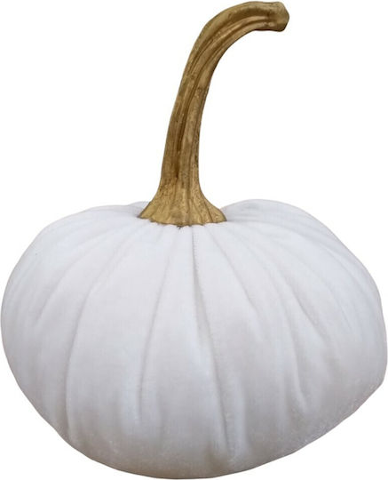 Natural Home De Crăciun Din țesătură Figurină Dovleac Albă