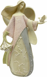 Angiolina Keramisches Cherub Rosa