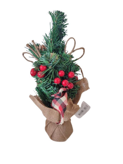 Christmas Decorative Tree 32cm Adorned Green
