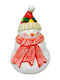 Christmas Ceramic Cookie Jar Ornament