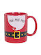 Tatu Moyo Christmas Mug Ceramic Red L10xW8cm.