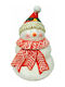 Christmas Ceramic Cookie Jar Ornament