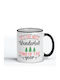 Christmas Mug Ceramic White H8xD8cm.