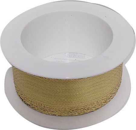 Christmas Ribbon Gold 300x3cm 1pc