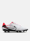 Nike Tiempo Legend 10 Academy Fußballschuhe mit Stollen White / Bright Crimson / Black