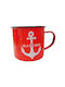 Mug Enamel Beige 330ml