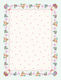 Vassiliadis Bros Easter Tablecloth Fabric 240x240x140pcs