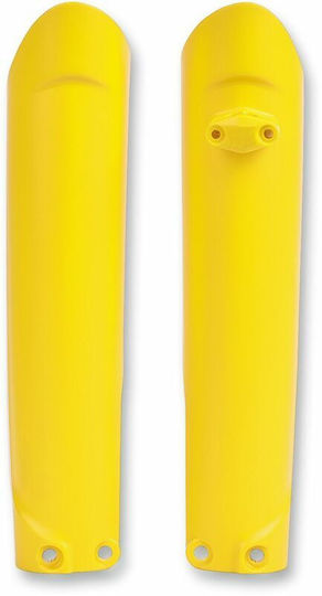 Polisport Motorcycle Front Suspension Protectors Husqvarna FC 350 Yellow