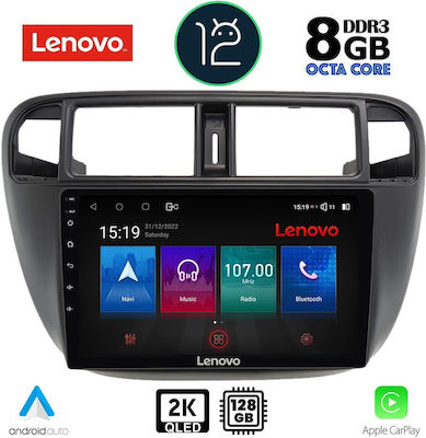 Lenovo Ηχοσύστημα Αυτοκινήτου για Honda Civic (Bluetooth/USB/AUX/WiFi/GPS) με Οθόνη Αφής 9"