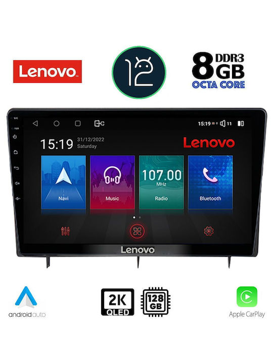 Lenovo Sistem Audio Auto pentru Honda Civic 2022> (Bluetooth/USB/AUX/WiFi/GPS/Apple-Carplay) cu Ecran Tactil 10"