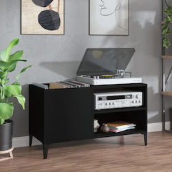 vidaXL 831950 Έπιπλο Hi-Fi Μαύρο