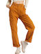 Wall To Wall Women's Fabric Trousers Orange