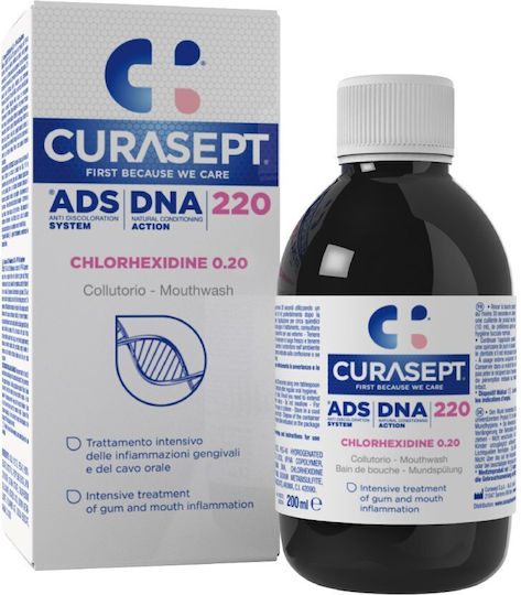 Curasept ADS DNA 220 -0,20% CHX Στοματικό Διάλυμα 200ml