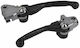 Polisport Set of Motorcycle Brake/Clutch Levers for Husqvarna FC 450 Black 8487200038
