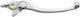 Accossato Motorcycle Brake Lever for Kawasaki EN Silver AGD01
