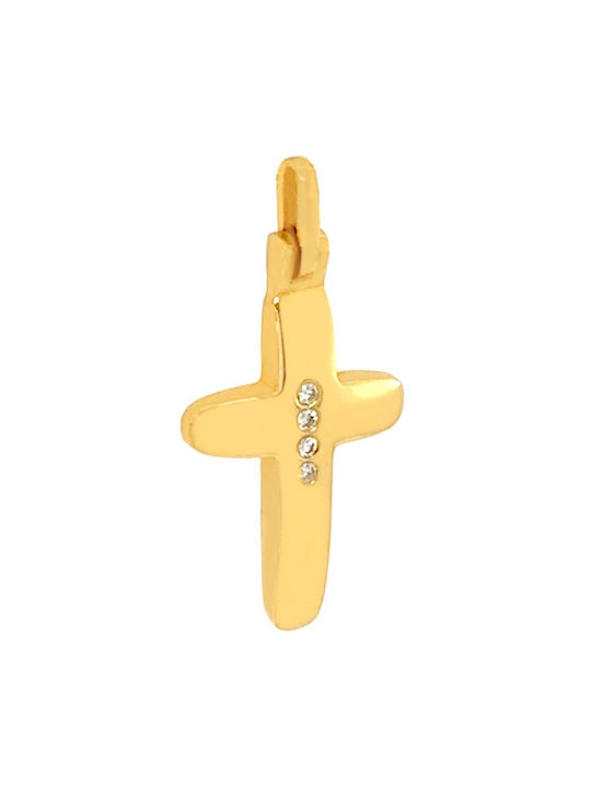 Xryseio Women's Gold Cross 18K