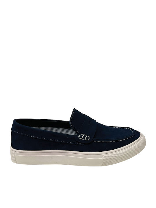 Ανδρικά Loafers σε Μπλε Χρώμα