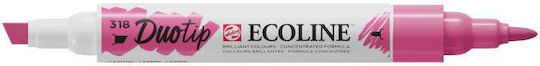 Royal Talens Ecoline Κόκκινος Μαρκαδόρος Ζωγραφικής με Διπλή Μύτη