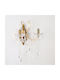 Inlight Classic Lamp Wall with Socket E14 Gold 35x35cm
