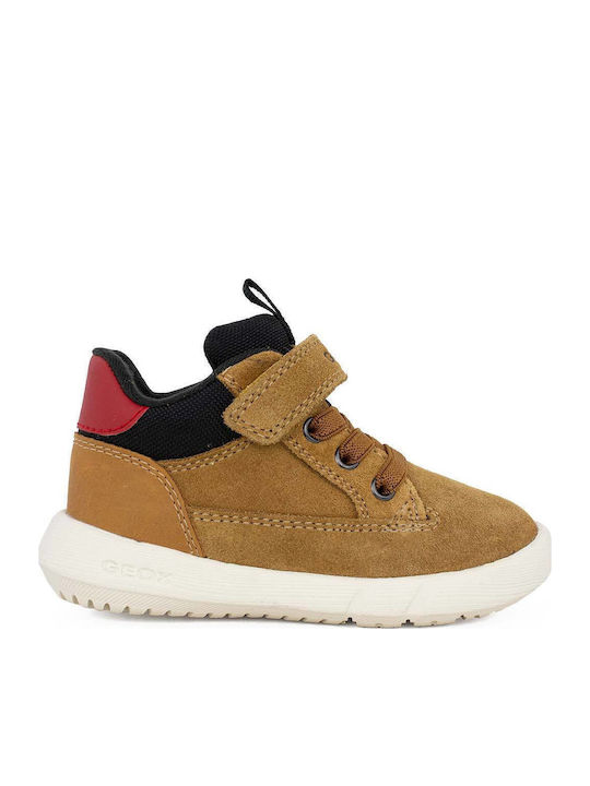 B Hyroo Παιδικά Sneakers High με Σκρατς Ταμπά